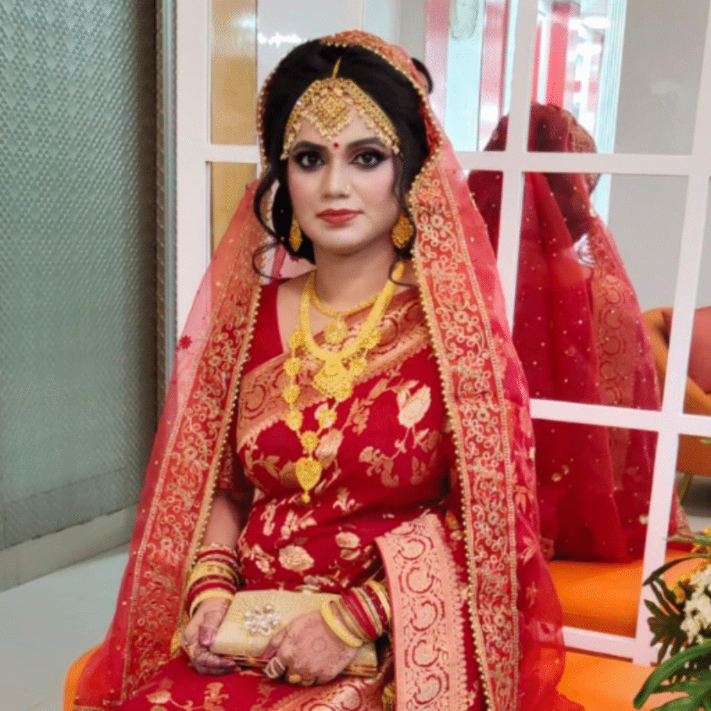 Best Bridal Makeup in Dhaka at Sajai Parlour